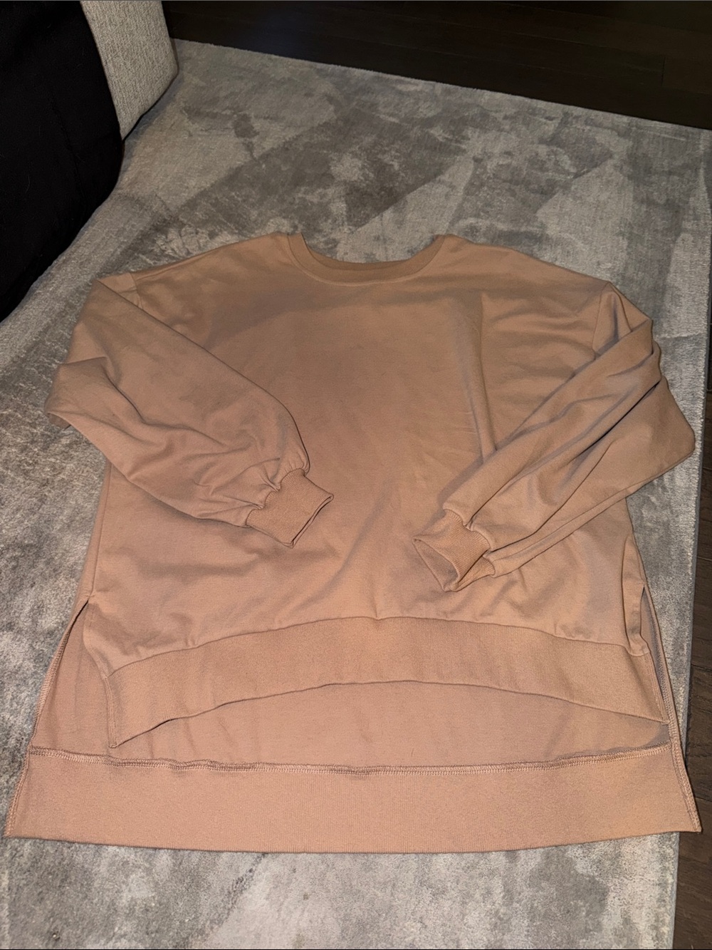 bp Scoop Neck Pullover Sweater in Light Tan